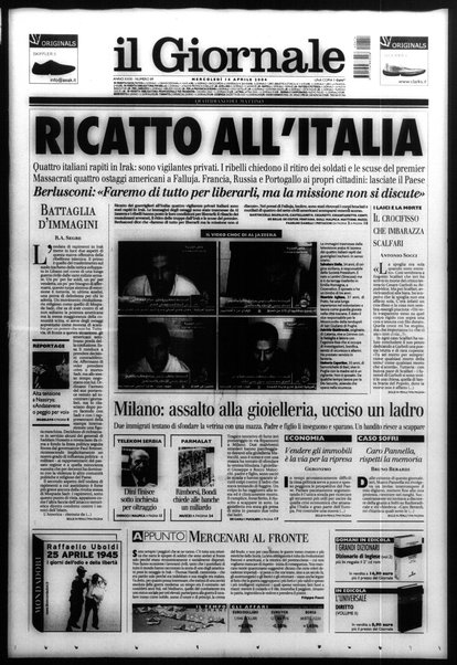 Il giornale : quotidiano del mattino